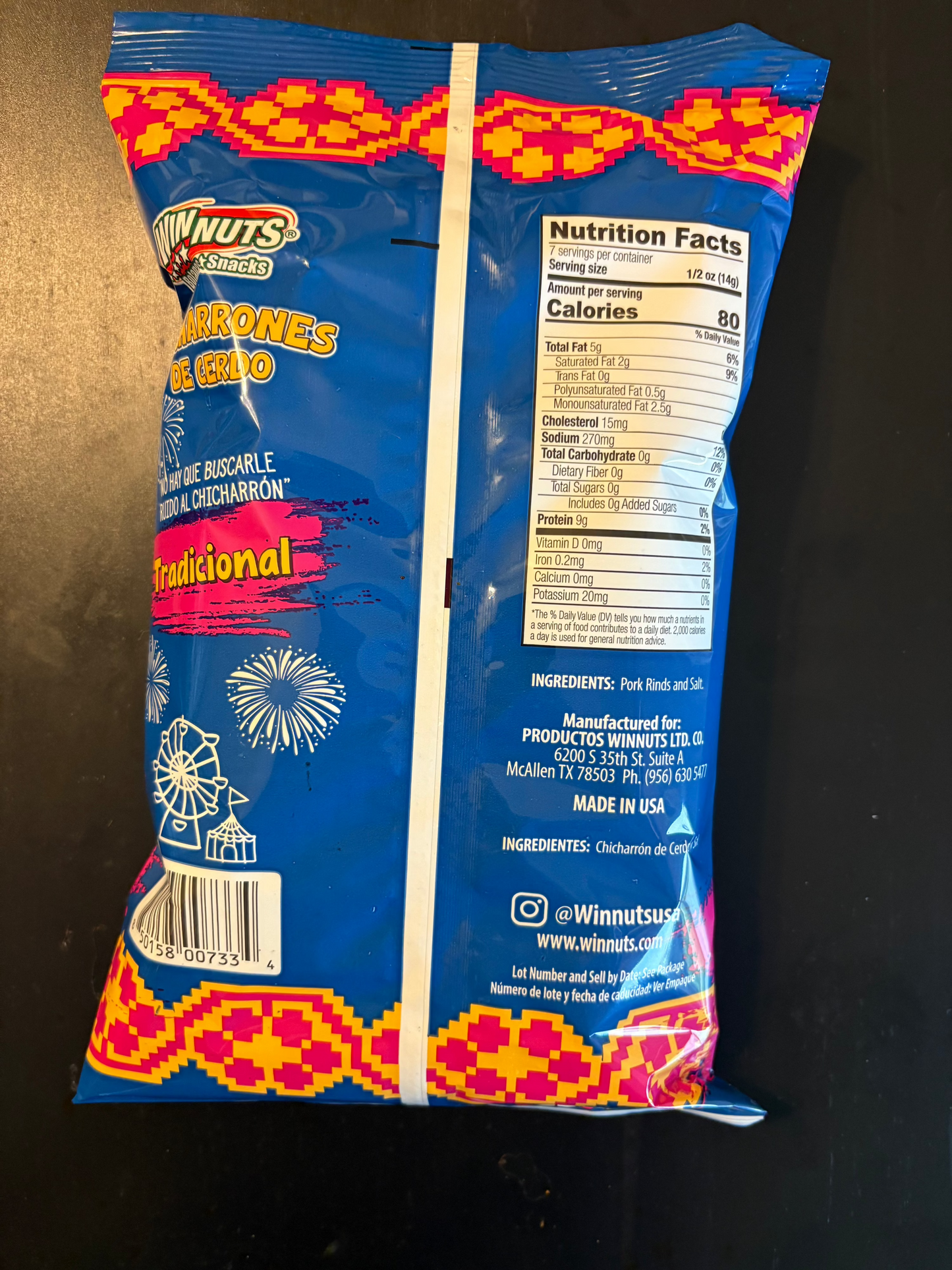 Traditional Chicharones De Cerdo/Fried Pork Rinds