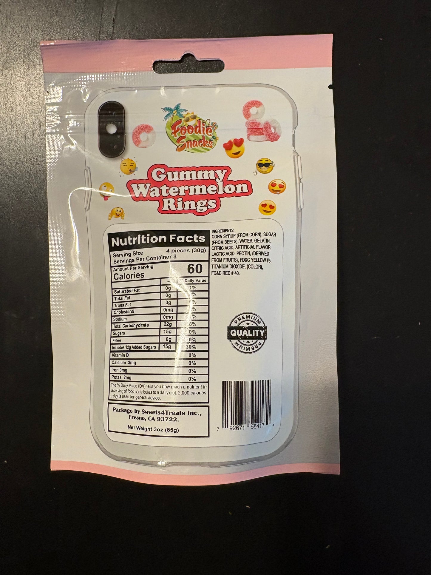 Candy Vibes Gummy Watermelon Rings