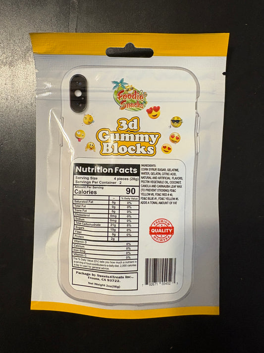 Candy Vibes 3d Gummy Blocks