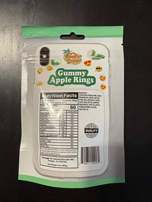 Candy Vibes Gummy Apple Rings