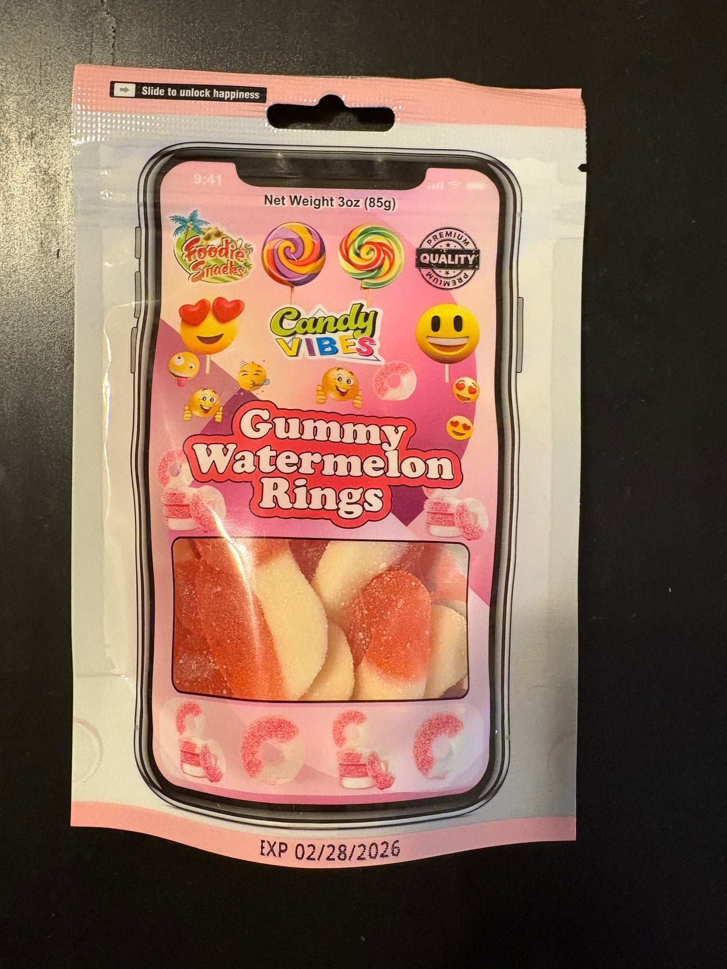 Candy Vibes Gummy Watermelon Rings