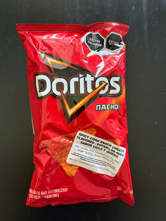Sabritas Doritos Nacho Cheese Tortilla Chips